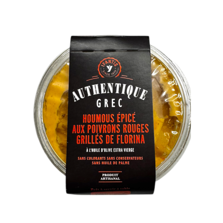 Tartinade Houmous aux piments AUTHENTIQUE GREC BY IFANTIS 200 g