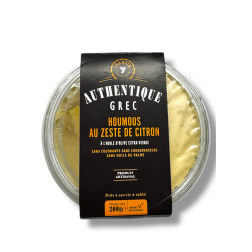 Tartinade Houmous au zeste de citron AUTHENTIQUE GREC BY IFANTIS 200 g