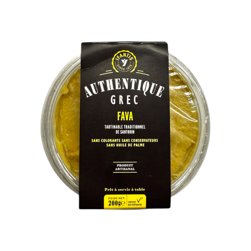 Tartinade fava de Santorin AUTHENTIQUE GREC BY IFANTIS 200 g Tartinade fava de Santorin AUTHENTIQUE GREC BY IFANTIS 200 g