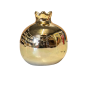 Décoration Grenade en céramique doré Décoration Grenade en céramique doré