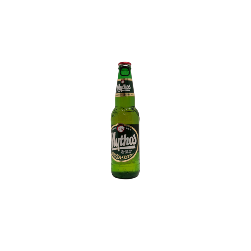 Bière grecque Mythos blonde lager 330ml 5% Bière grecque Mythos blonde lager 330ml 5%