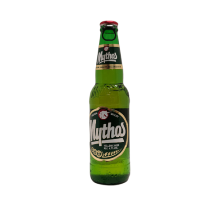 Bière grecque Mythos blonde lager 330ml 5%