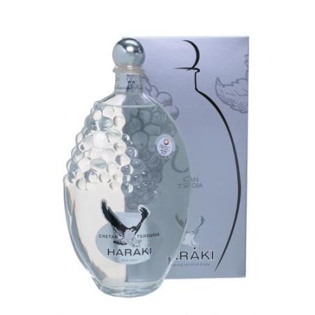 Raki de Crète HARAKI 500 ml bouteille en relief 40% vol