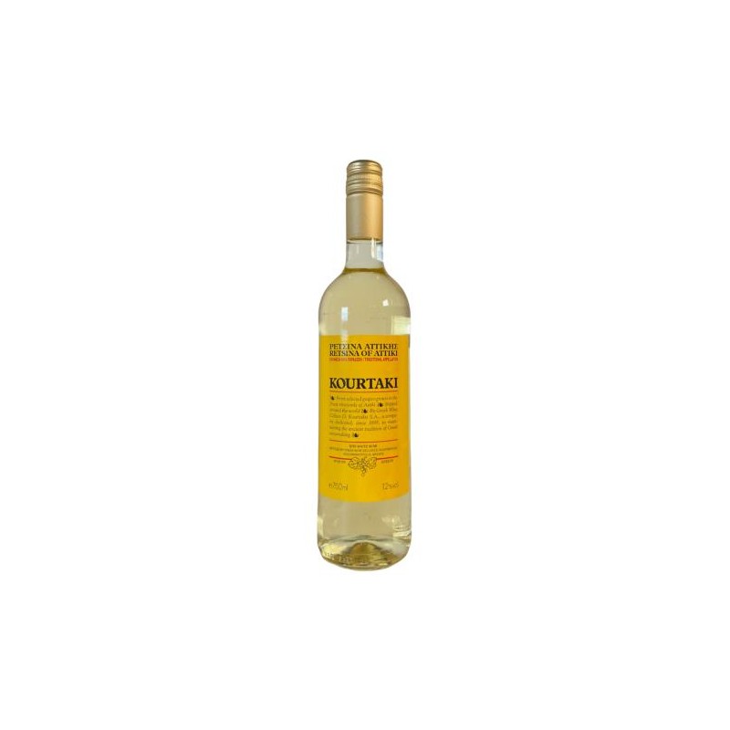 Retsina grecque KOURTAKI vol 12% 750 ml