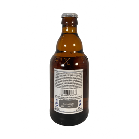 Bière blonde grecque FIX 5% vol bouteille 330 ml
