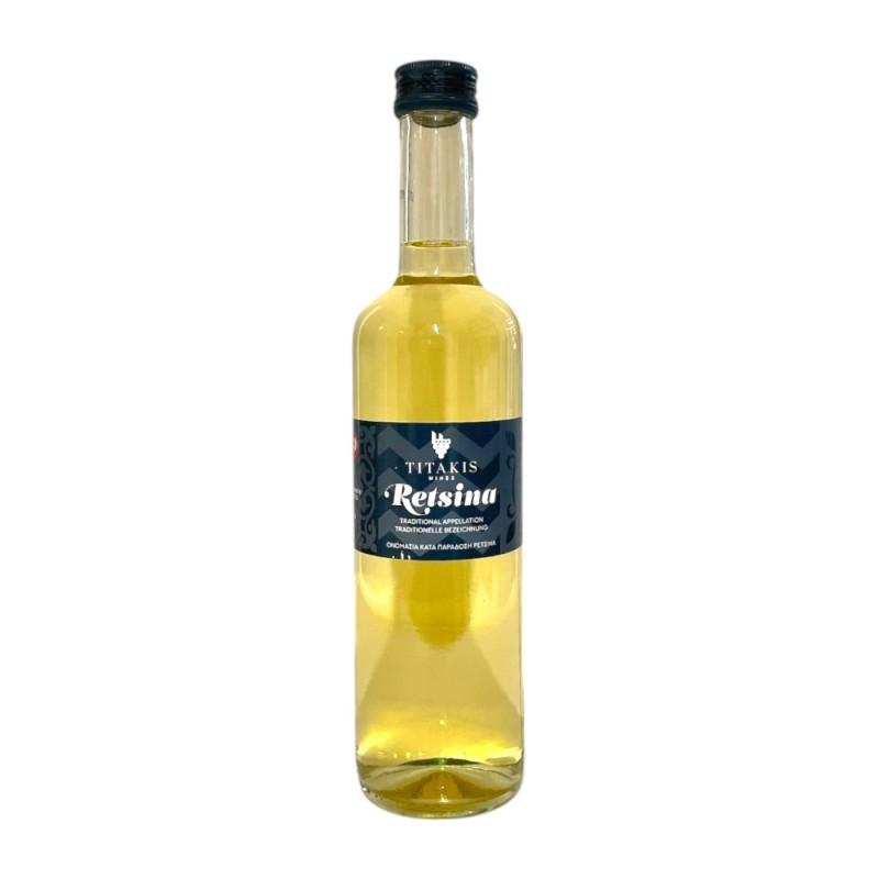 Vin blanc sec - Retsina - TITAKIS 11.50 % vol 500 ml