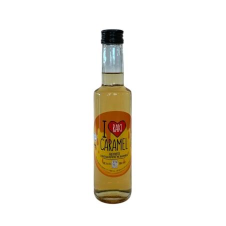 Liqueur I love RAKI au caramel CRETAN SPIRIT 19 % vol 200 ml