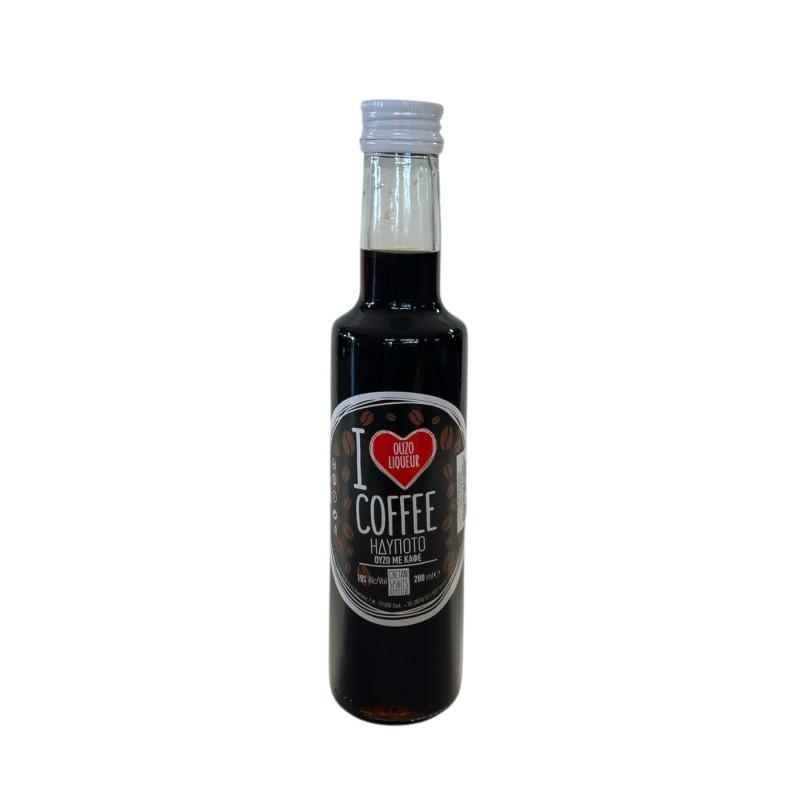 Liqueur I love RAKI au café CRETAN SPIRIT 19 % vol 200 ml Liqueur I love RAKI au café CRETAN SPIRIT 19 % vol 200 ml