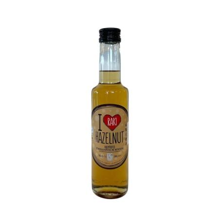 Liqueur I love RAKI à la noisette CRETAN SPIRIT 19 % vol 200 ml