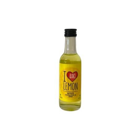 Liqueur I love RAKI au citron CRETAN SPIRIT 19 % vol 50 ml