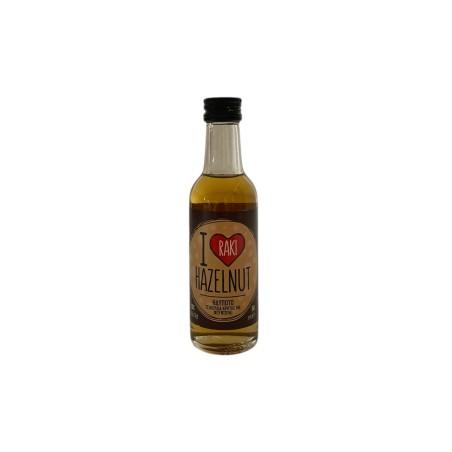 Liqueur I love RAKI à la noisette CRETAN SPIRIT 19 % vol 50 ml