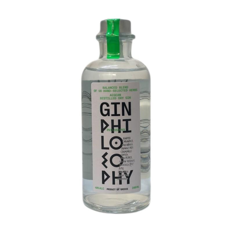 Gin grec artisanal PHILOSOPHY GIN 40% EVA DISTILLERY vol 200 ml