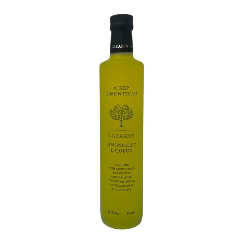 Limoncello grec - Liqueur au citron de Corfou LAZARIS 30% vol 500 ml