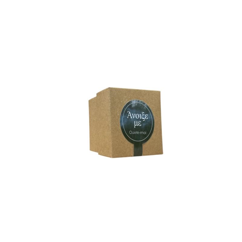 Boîte en carton kraft Taille 6,5X6,5X5 cm