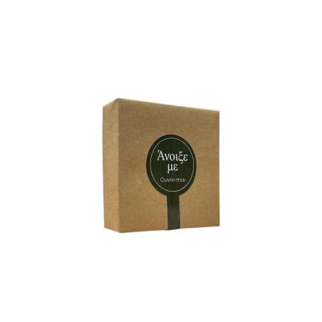 Boîte en carton kraft Taille 8,5X8,5X2,5 cm