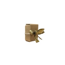 Boîte en carton kraft Taille 4X4X2 cm