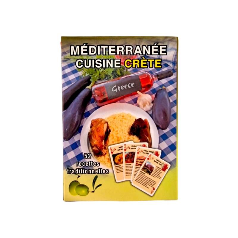 Jeux de cartes avec des recettes grecques - 52 recettes traditionnelles