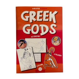 Livre d'activités "Dieux grecs" - ARISTOFUNNY avec stickers 13 pages