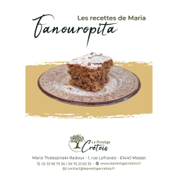 Fiche recette à télécharger - Fanouropita