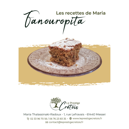 Fiche recette à télécharger - Fanouropita