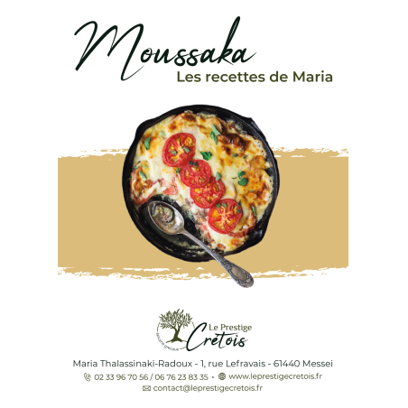 Fiche recette à télécharger - Moussaka