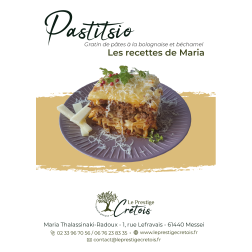 Fiche recette à télécharger - Pastitsio