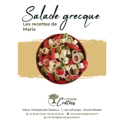 Fiche recette à télécharger - Salade grecque