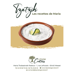 Fiche recette à télécharger - Tzatziki