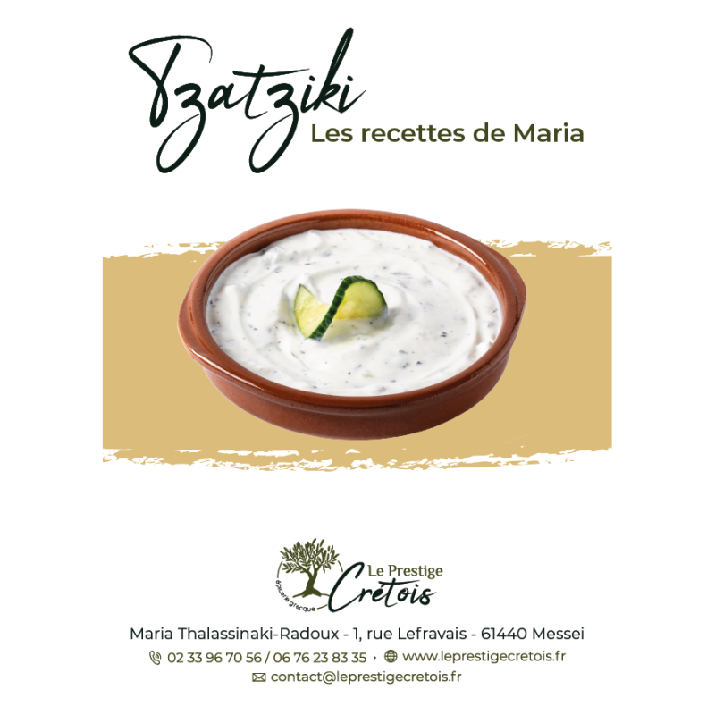 Fiche recette à télécharger - Tzatziki