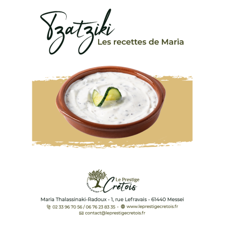 Fiche recette à télécharger - Tzatziki