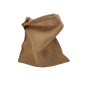 Grand sac en toile de jute durable, dimensions 34x46 cm