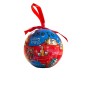Boule de Noël avec symboles de Grèce CRETE diamètre 7 cm
