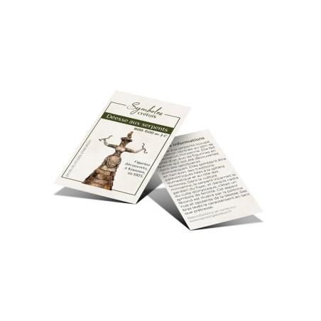 Carte à collectionner: La déesse aux serpents