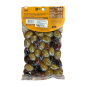 Olives mixtes grecques, vertes et noires, en sous vide ELLIE 250 g Olives mixtes grecques, vertes et noires, en sous vide ELLIE 250 g