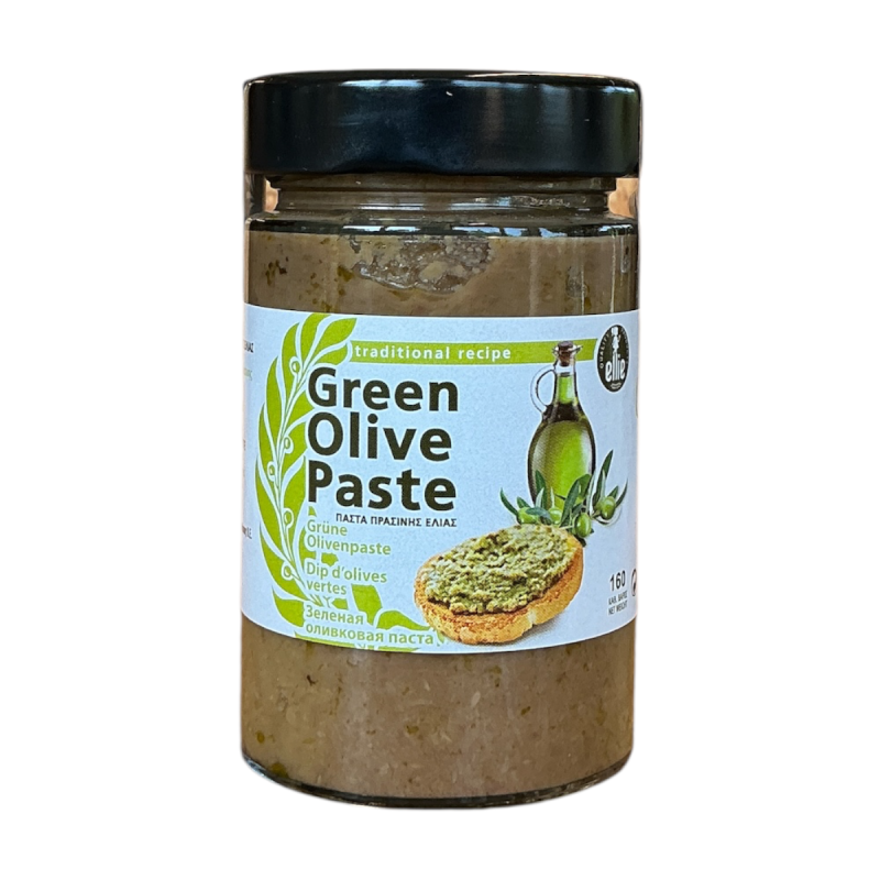 Tapenade d’olives vertes grecque ELLIE 160 g Tapenade d’olives vertes grecque ELLIE 160 g
