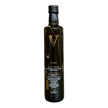 Huile d’olive vierge extra BIO V "Vee" VASSILAKIS ESTATE 500 ml