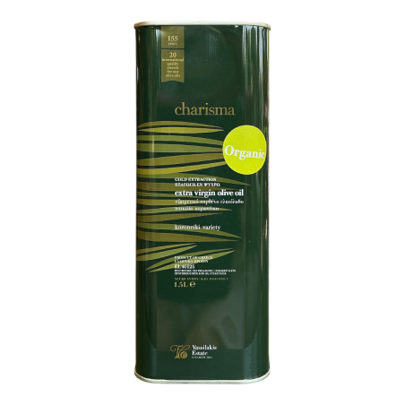 Huile d’olive vierge extra BIO Charisma VASSILAKIS ESTATE 1,5 l