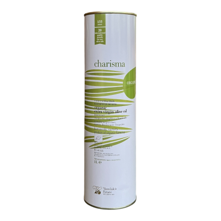 Huile d’olive vierge extra BIO Charisma VASSILAKIS ESTATE 1 l