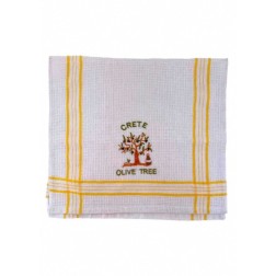 Serviette en tissus avec le logo CRETA 65X35cm