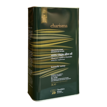 Huile d’olive vierge extra Charisma VASSILAKIS ESTATE 3 l