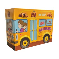 Broissant croissants fourrés cacao au miel BEE BROS 252 g (6 x 42 g)