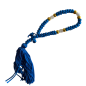 Komboskini - chapelet de prière orthodoxe bleu 35 nœuds Komboskini - chapelet de prière orthodoxe bleu 35 nœuds