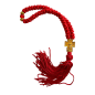 Komboskini - chapelet de prière orthodoxe rouge 50 nœuds Komboskini - chapelet de prière orthodoxe rouge 50 nœuds