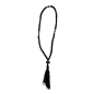 Komboskini laine avec 3 perles - chapelet de prière orthodoxe noir 100 nœuds Komboskini laine avec 3 perles - chapelet de prière orthodoxe noir 100 nœuds