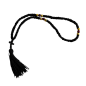 Komboskini laine avec 3 perles - chapelet de prière orthodoxe noir 100 nœuds Komboskini laine avec 3 perles - chapelet de prière orthodoxe noir 100 nœuds