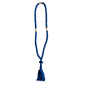 Komboskini laine avec 3 perles - chapelet de prière orthodoxe bleu 100 nœuds Komboskini laine avec 3 perles - chapelet de prière orthodoxe bleu 100 nœuds