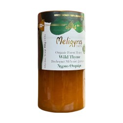 Miel au thym et Plantes BIO grec MELIGYRIS 450 g