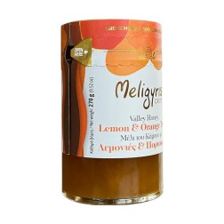 Miel de Vallée fleur d’oranger et citronnier MELIGYRIS 270 g