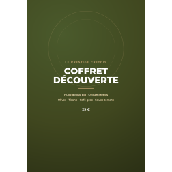 Coffret Découverte crétoise - 6 produits