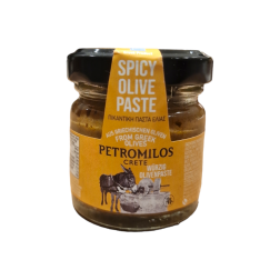 Tapenade d'olives vertes aux piments petit format PETROMILOS 40 g